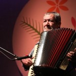 Dino Rocha, acordeonista del Chalana de Prata
