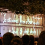 "La Naturaleza hizo a todos iguales...", mensaje durante la proyección Mapping