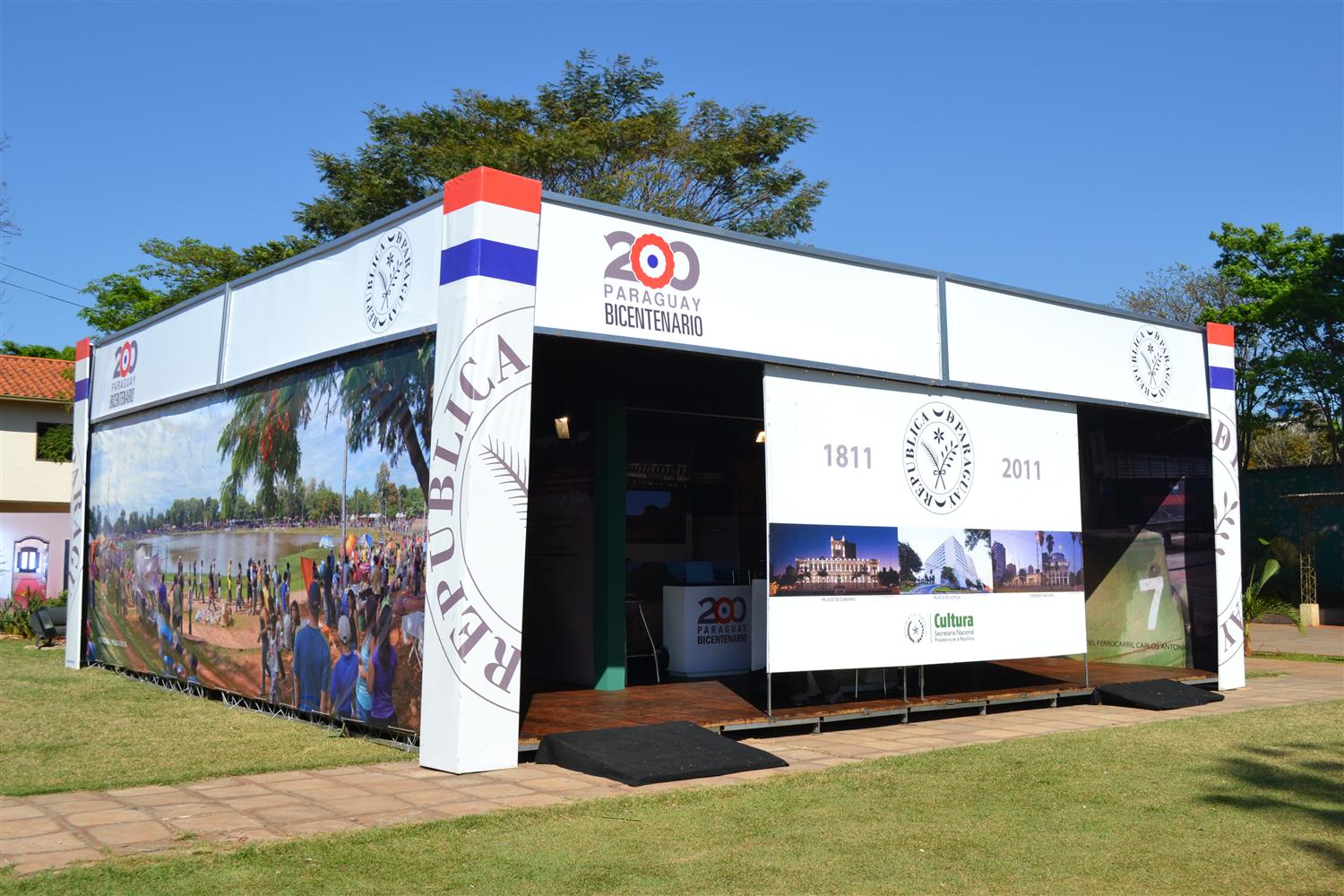 stand Bicentenario | Secretaria Nacional de Cultura Paraguay