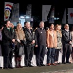 Autoridades Durante la Entonacion del Himno Nacional Paraguayo
