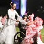 Niñas del Ballet Folklórico de la Gobernación del Alto Paraná