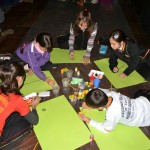 los niños participaron de distintas actividades, Cuenta Cuentos, Pintatas y otros Talleres
