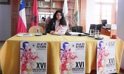 Mónica Bustos representó a Paraguay en encuentro de escritores|Mónica Bustos oho Paraguái rérape haiharakuéra atýpe imagen