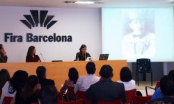 Ministra dio conferencia en Barcelona imagen