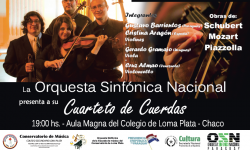 La Orquesta Sinfónica Nacional en Encarnación y en el Chaco imagen