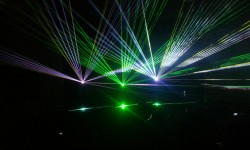 Innauguración oficial de TESAPE 2013 con espectáculo de luces imagen