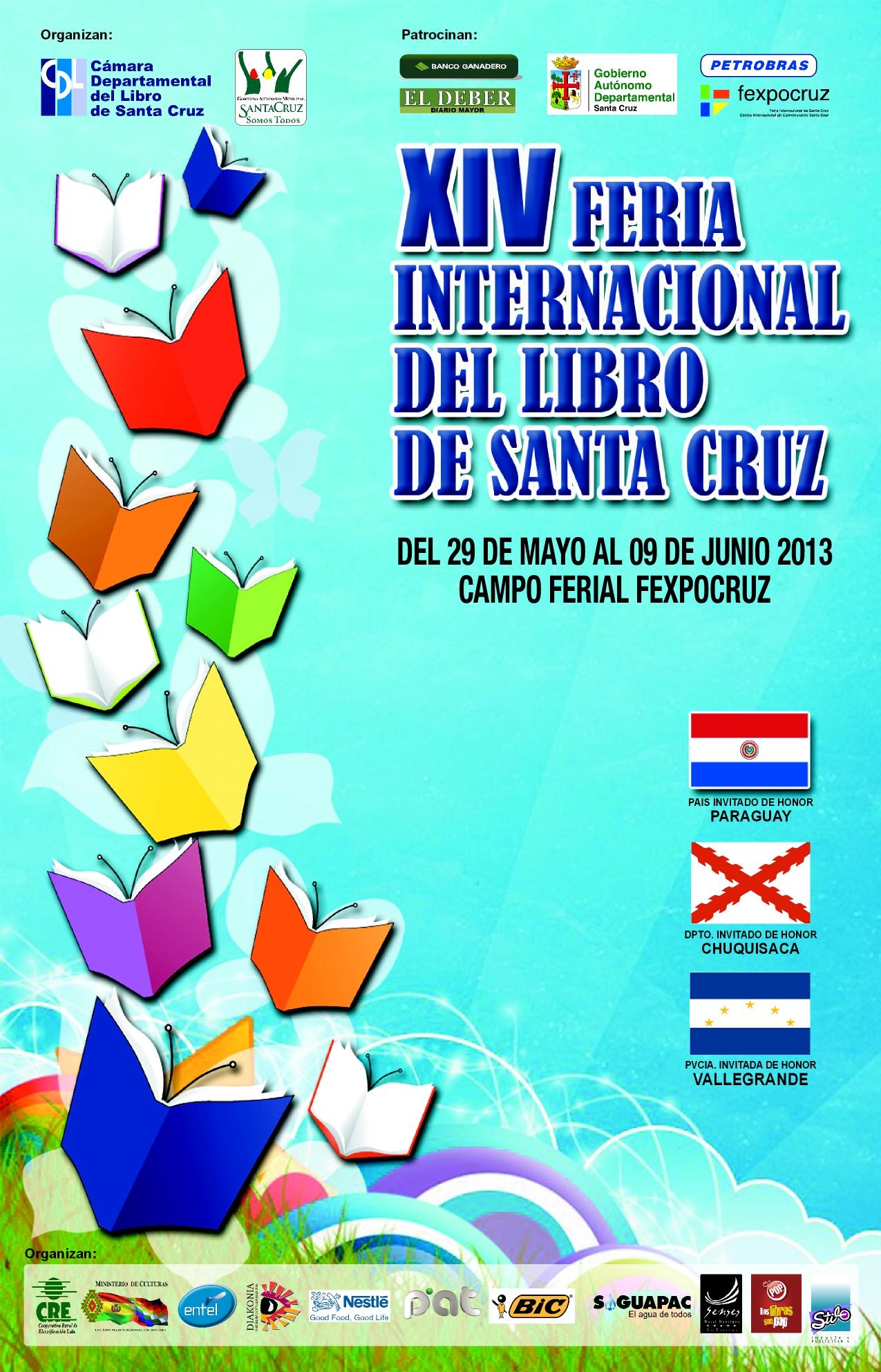 Paraguay: país invitado de honor en la 14° Feria Internacional del Libro Santa Cruz – Bolivia 2013 imagen