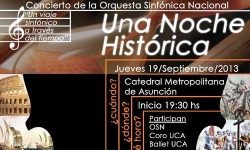 La OSN presenta “una noche histórica” en la Catedral Metropolitana imagen