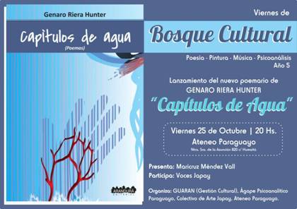 Lanzamiento del libro “Capítulos de agua” imagen