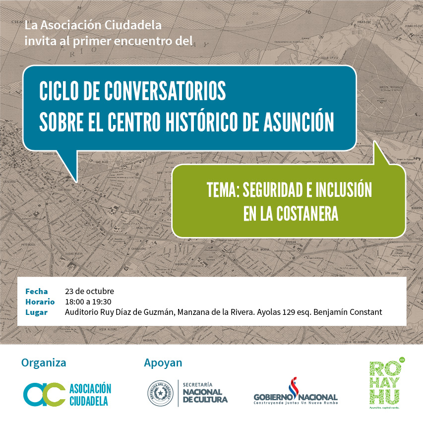 Hoy se inicia ciclo de conversatorios sobre el Centro Histórico de Asunción imagen