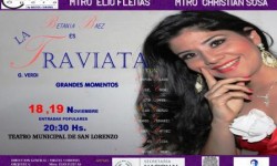 La Traviata será presentada por la Ópera Mercosur en el Teatro Municipal de San Lorenzo imagen
