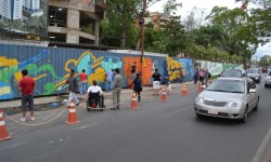 Graffiteron pintan a favor de la inclusión social imagen