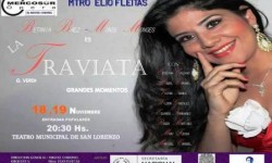La Traviata se presentará hoy y mañana en el Teatro Municipal de San Lorenzo imagen