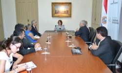 Autoridades de Curitiba e Itaipú Binacional mantuvieron reunión con la Ministra de Cultura imagen