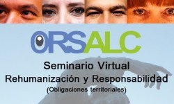 Seminario Virtual sobre Responsabilidad y Rehumanización imagen
