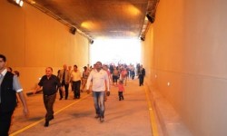 El túnel de Semidei fue inaugurado por autoridades nacionales imagen