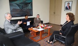 Vicesecretario Adjunto para la Diplomacia Pública de EEUU, visitó a la Ministra de Cultura imagen