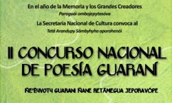 Tres días más para participar en el Concurso de Poesía Guaraní / Ñe’ẽyvoty apoha oñemboja joaite SNC-pe. Aníke nde repyta okápe imagen