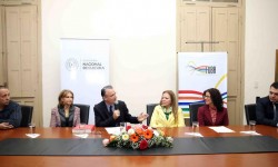 Firma de convenio marco entre las Bienales de Curitiba y Asunción imagen