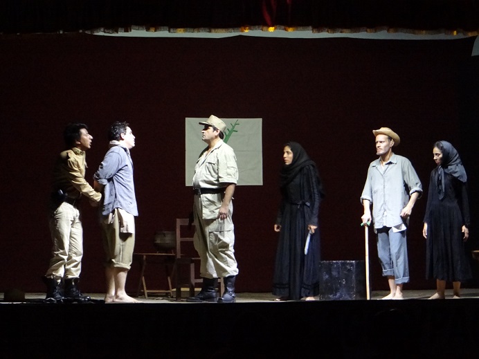 Elenco de la SNC lleva a San Lorenzo la obra teatral “Karu Pokâ ”, de Julio Correa imagen