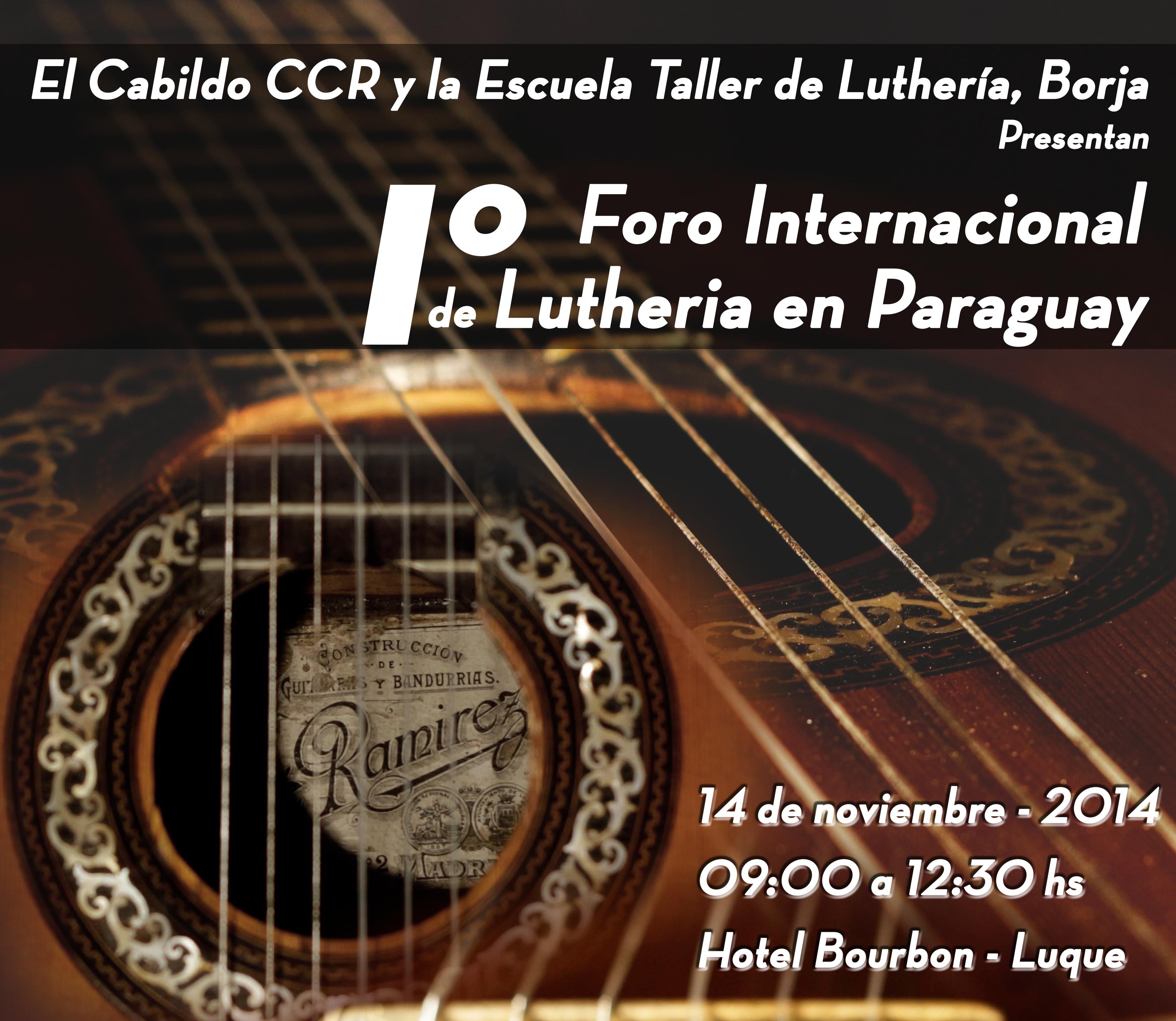 Paraguay será sede del primer Foro Internacional de Luthería imagen