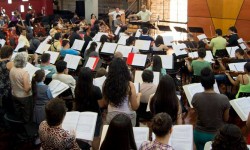 Gran concierto sinfónico coral de la OSN en la Catedral de Asunción imagen