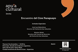 Encuentro del cine paraguayo con miembros del Festival de San Sebastían imagen