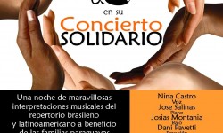 “Concierto Solidario” en el Teatro Tom Jobim a beneficio de damnificados imagen
