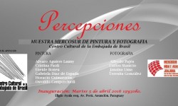 Exponen pinturas y fotografías de artistas del MERCOSUR imagen
