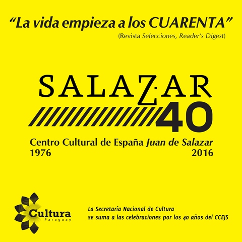 ¡Felicidades Centro Cultural de España Juan de Salazar! Porque la Vida comienza a los 40 años…. imagen