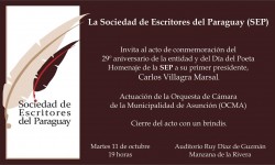 Celebran a escritores paraguayos – Paraguái Haiharakuéra Aty orovy’áta hi’ára imagen