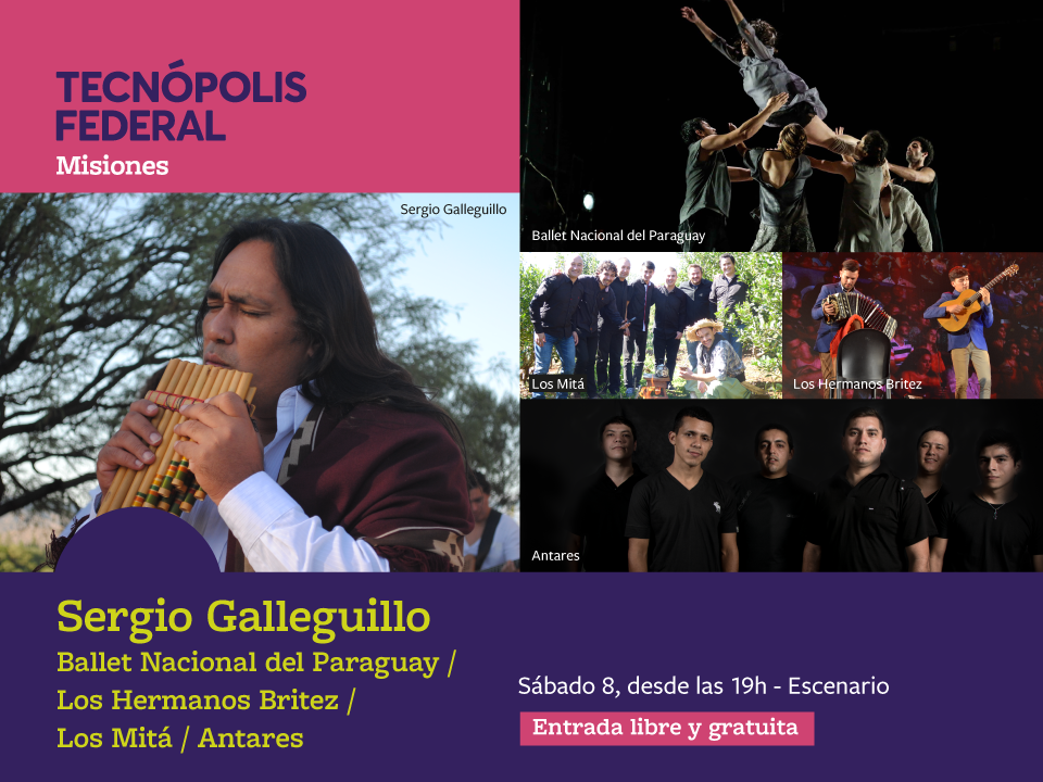 Ballet Nacional del Paraguay participará de Tecnópolis Federal en Posadas imagen