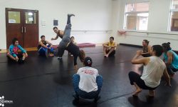 Bailarines del Ballet Nacional se capacitaron con técnicas de Capoeira imagen