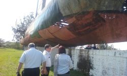 Comitiva de SNC y de la Armada Nacional visitaron Vapor Cué imagen