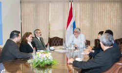SNC presentó al presidente del Congreso la Red de Planificadores y Administradores del Paraguay imagen