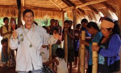 SNC acompañó ceremonia Mitã Karai de la comunidad “Yvaviju” del pueblo Avá Guaraní imagen