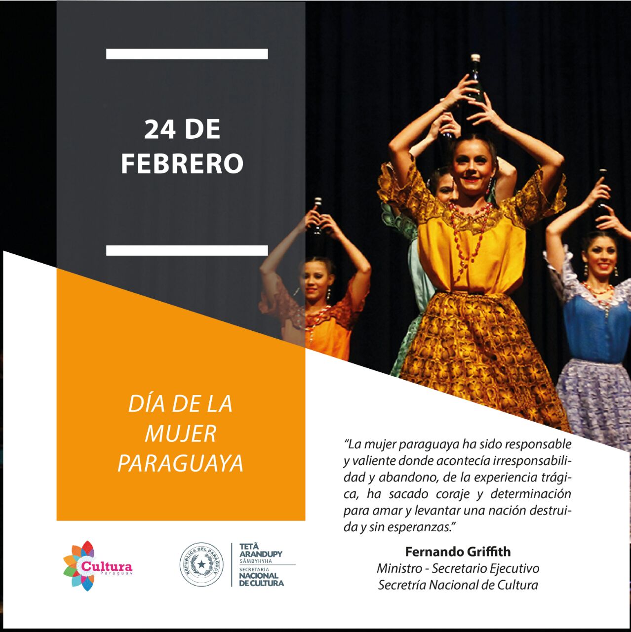 24 de febrero: Día de la Mujer Paraguaya imagen