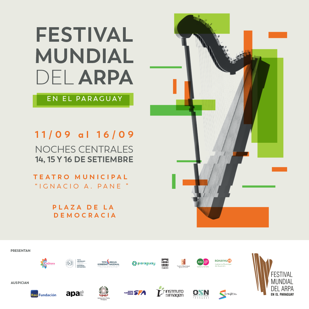 Con conciertos y charlas magistrales, llega la 11ª Edición del Festival Mundial del Arpa imagen
