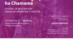 “Música paraguaya ha Chamamé”, concierto de integración Paraguay-Argentina que se realizará este viernes imagen