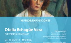 Inauguración de la exposición itinerante de obras de la artista Ofelia Echagüe Vera de Kunos imagen