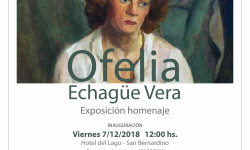 Obras de Ofelia Echagüe visita San Bernardino imagen