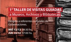 SNC realizará el primer taller de visitas guiadas a Museos, Archivos y Bibliotecas imagen