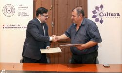 Cultura y Municipalidad de Itacurubí del Rosario refrendaron Convenio de Cooperación Interinstitucional imagen