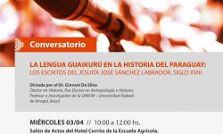 Realizarán Conversatorio  sobre la lengua Guaikuru en la historia del Paraguay imagen