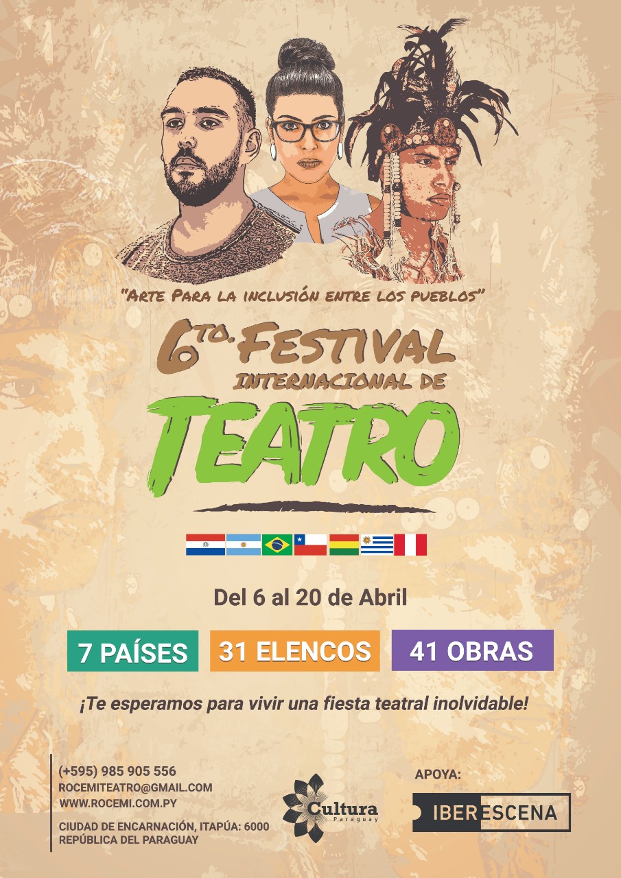Importantes atractivos brindará el Festival Internacional de Teatro de Encarnación 2019 imagen