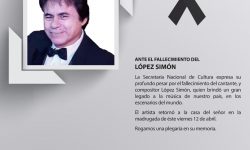 Ante el fallecimiento de López Simón imagen