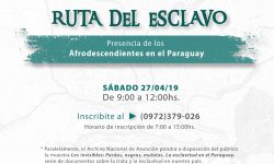 “La ruta del esclavo” recorrerá mañana sitios históricos del Centro de Asunción imagen