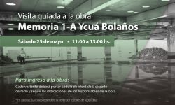 Realizarán visita guiada a obra del Sitio de Memoria y Centro Cultural 1A – Ycuá Bolaños imagen