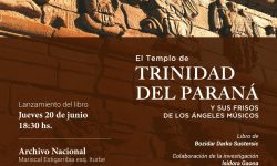 Lanzarán libro “El Templo de Trinidad del Paraná y sus Frisos de los Ángeles Músicos” imagen