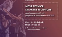 SNC invita a participar de la mesa de Arte Escénica en Itapúa imagen